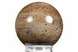 Colorful, Polished Ocean Wave Jasper Sphere - Madagascar #311752-1